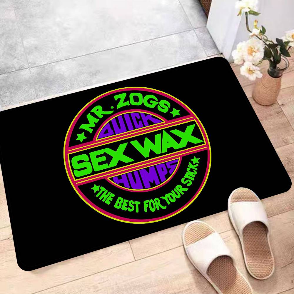 Mr Zogs Surfing Sexs W-Wax Floor Mat Cheaper Anti-slip Modern Living Room Balcony Printed Bedside Mats