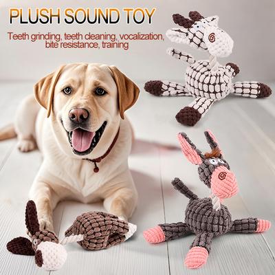 Dog Toy with Squeaker for Plush Toy for Dog Interactive Soft Games for The Dog Toys for Puppies Pet Products GWJ03