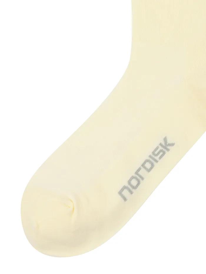 [Picnic] Mesh Mid Socks_Light Yellow_OWS26S21Y2