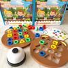 1 Set Little Bear Geometry Matching Puzzle Puzzle Montessori Education Block Parent Child Interactive Board Game