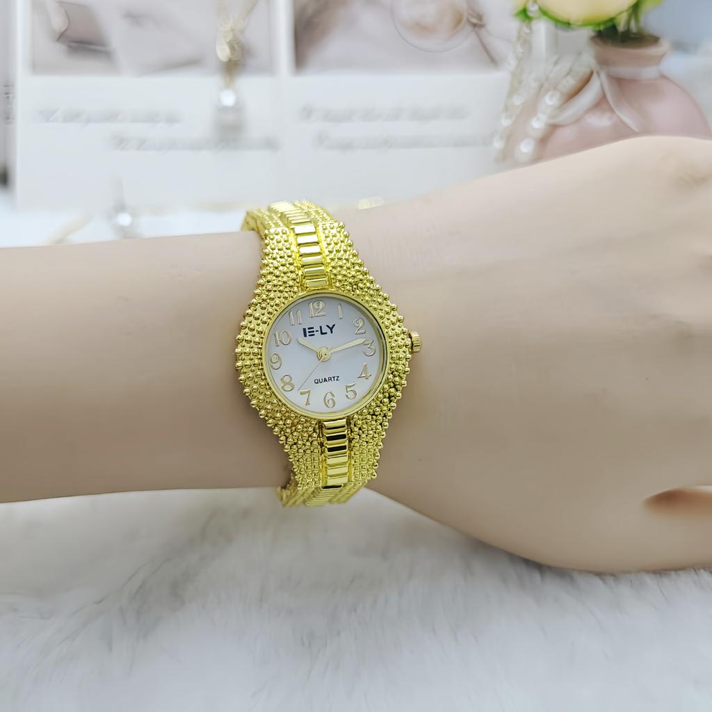 Top Brand Women's Watch Simple Elegant Gold Smal Number Dial Quartz Watches Fashion Wristwatch Montre Relogio Feminino Gifts