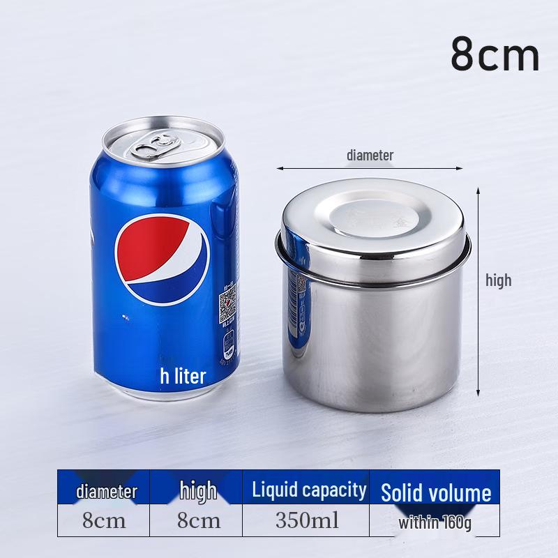 Stainless Steel Food Sample Jars (10-Pack)