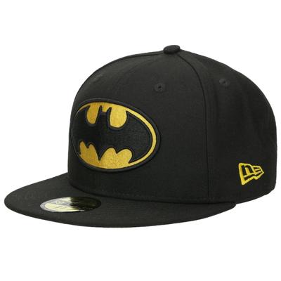Character Bas Batman Basic Cap, schwarze Herren Cap