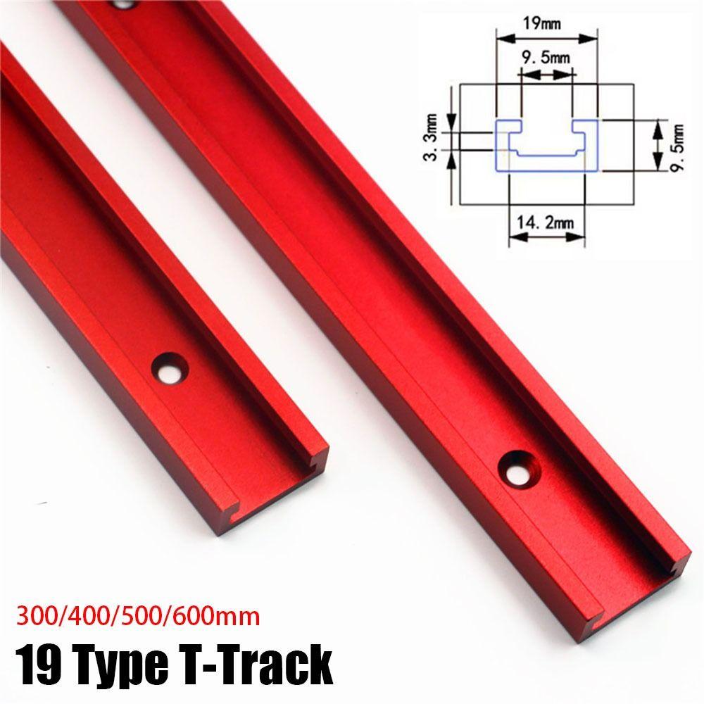 

1Pcs Aluminium Alloy T-Track Slide Guide Rail Woodworking Bench T Slot New T-Slot Track 300mm
