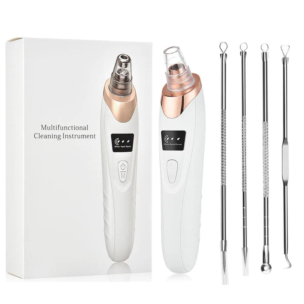 5 Suction Power Blackhead Remover Pore Vacuum Women Blackhead Remover Pore Vacuum,FacialPoreCleaner Kit For Adult Extractor Tool