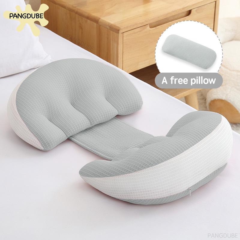 Cuscino di supporto lombare per la gravidanza per donne incinte Cuscino per il corpo per dormire Cura per il cuscino di gravidanza Lunghezza regolabile