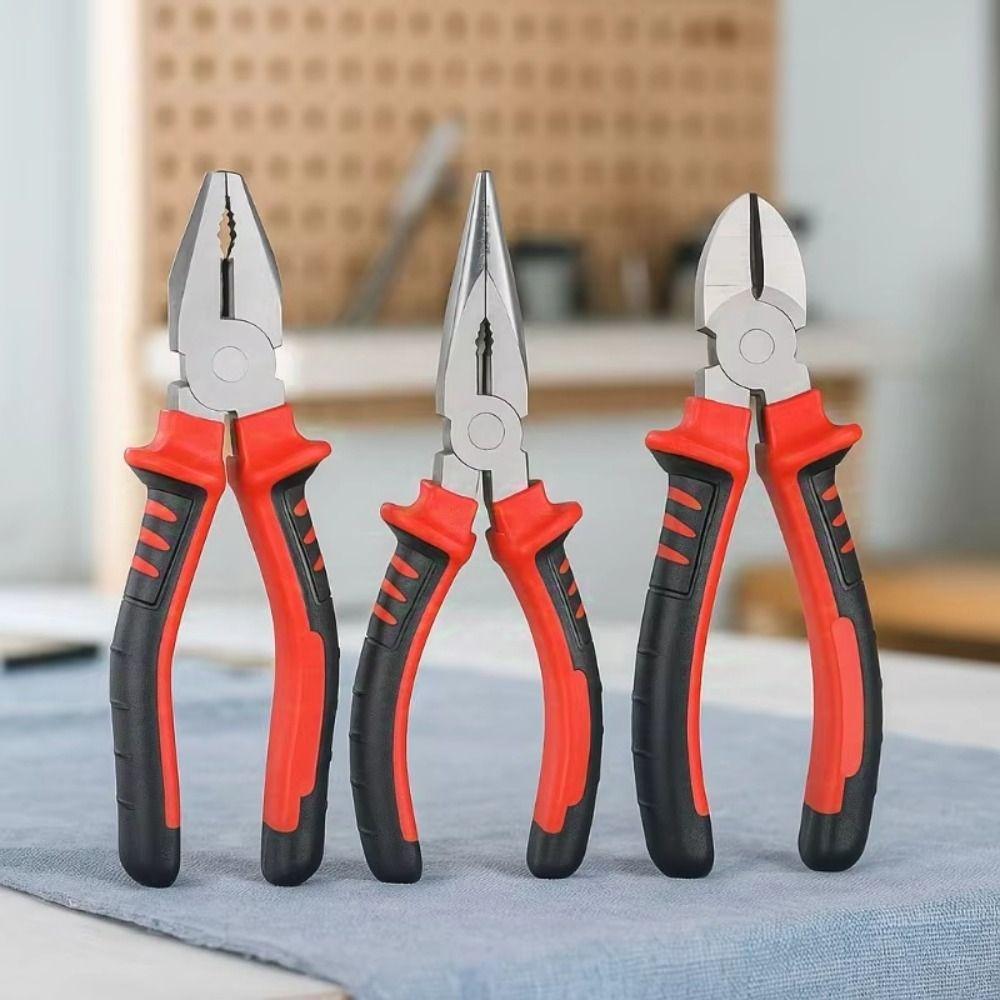 Large Opening Wire Stripping Pliers Cable Cutting Multifunction Hand Tool Metal Wires