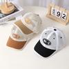 Summer Mesh Baseball Cap With Alphabet Letters For Kids Sun Protection And Breathability