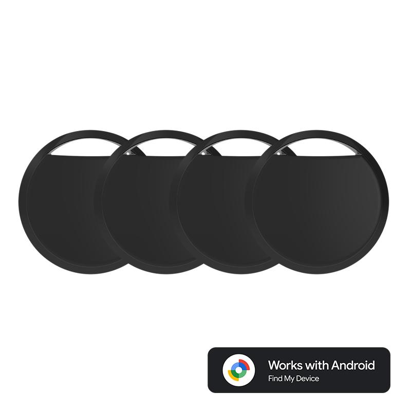 4pcs Locating Far Away Tracker for Android Phones Work With Google Find Hub App Key Finder Smart Tag for Xiaomi Samsung OnePlus