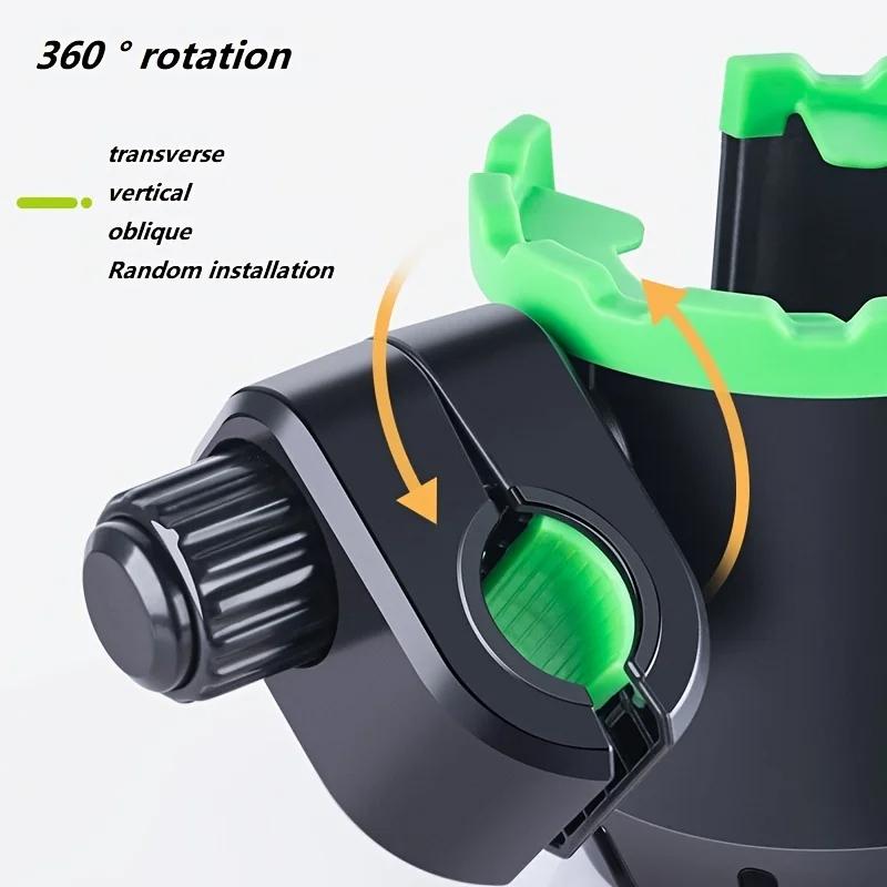 Bike Water Cup Holder 2-in-1 Anti-slip Portable MTB Road Bicycle Phone Cup Holder Universal Bicycle Water Cup Holder Kettle Rack