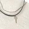 Glory_Arden Key-Black Choker Necklace / Ghmn-202
