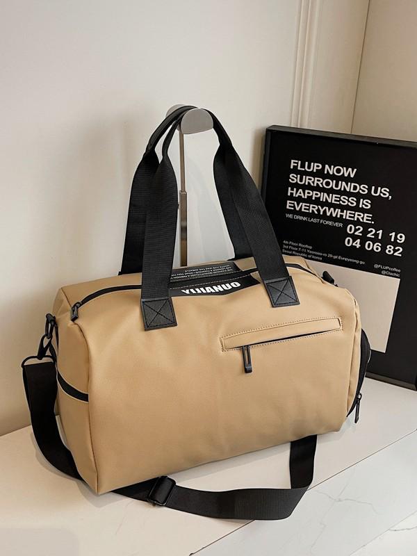 Unisex Large Capacity Travel & Fitness Bag with Dry-Wet Separation