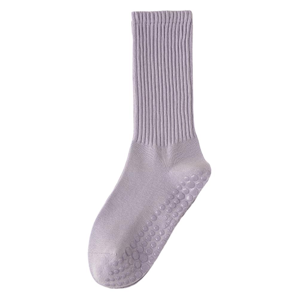 Yoga Socks Cotton Mid-tube Bottom Professional Non-slip Pilates Socks Dance Gym Fitness Socks S G3F4