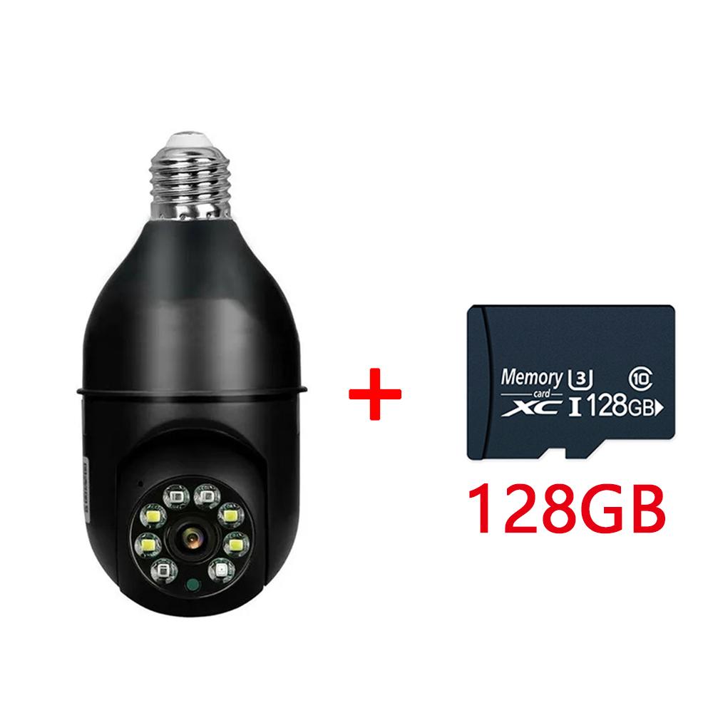 New HD 1080P E27 Bulb WIFI Smart Camera Night Vision Two Way Audio Monitor Human Tracking for Home Outdoor Security Protection