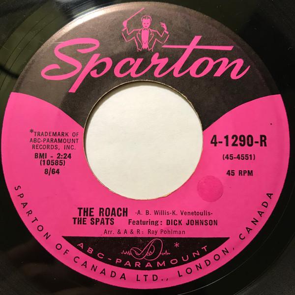 

7inch Record SPATS The Roach 41290R Sparton 1964 Canada Rock Used