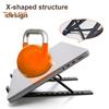 Laptop Stand Portable Notebook Holder Strong Load-bearing Height Adjustable Foldable Design Notebook Mount Computer Stand