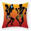 African Female Pattern Throw Pillow Cover With Short Plush Print For Living Room Sofa Decoration Cushion Cover Pillow Covers