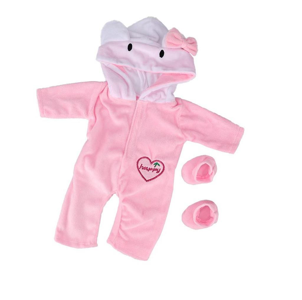 43cm Xiafu Doll Cartoon Jumpsuit & Accessory Set