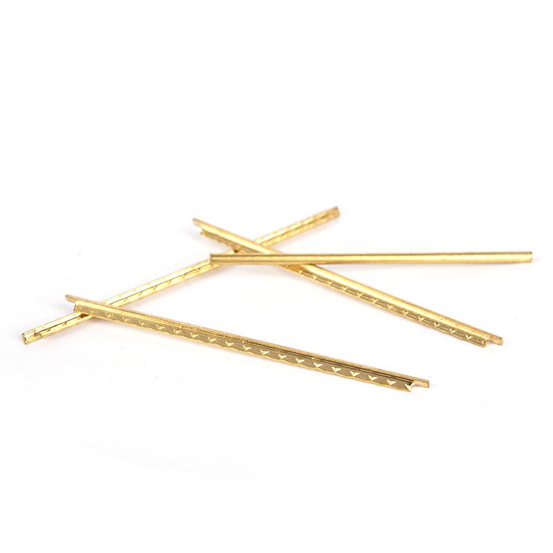 19 stk/sett Fingerbrett Bånd Messing Båndtråd For Bass Akustisk Gitar 2,2 mm