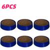 6pcs Pigeon Nesting Bowls with Coconut Fiber Mats Durable Plastic Bird Breeding & Hatching Set for Racing Pigeons Doves Quails