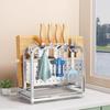 Yingbai Stainless Steel Knife & Utensil Storage Rack