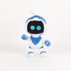 Yeni Sevimli Astro Robot Peluş Oyuncak Mavi ve Beyaz Antenli Bot Karakteri Yumuşak Dolgulu Peluş Bebek Erkek Kız Çocukları Oyun Severler İçin Doğum Günü Noel Hediyesi