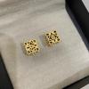 Retro French Earrings Designer Vintage Earrings Women's High-End Light Luxury Statement Stud Earring for Women Gifts KTJ