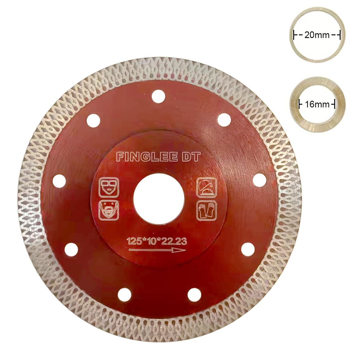 

5inch 125mm Super Thin Diamond Saw Blade for Porcelain Tile Ceramic,Diamond Cutting Blade,with 7/8 4/5 5/8 Arbor 125mm&22mm