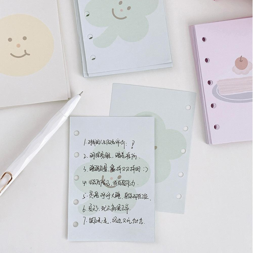 

30 листов, сменный спиральный переплет, внутренние страницы, разделитель для записной книжки, бумага для детей, студенческие подарки