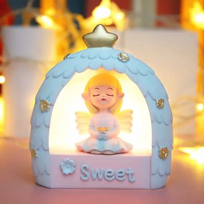 New Prince and Princess Cartoon Decoration Ornaments Night Light Children's Net Celebrity Birthday Gift Girl Heart Gift