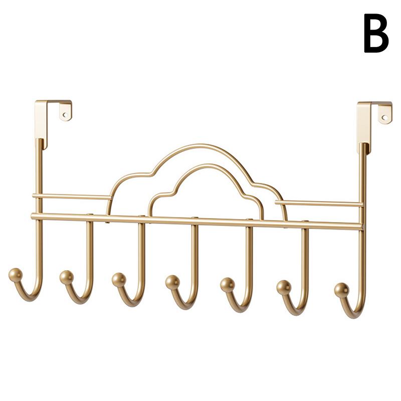 Haken hinter der Tür Haushaltsaufbewahrung Wandhängerhaken Kein Bohren Garderobenständer Heimaufbewahrung Türhaken Hänger