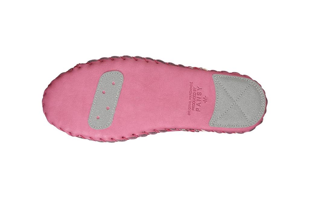 Pansy 9505J Room Made in Size Black Women's Slippers, Japan, Renewed, Hand-Knit, M,