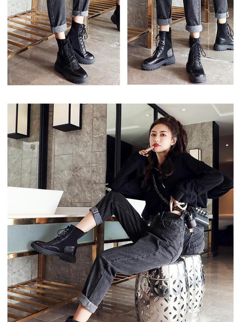 Women's High-Waisted Loose Slimming Winter Jeans - Plus Velvet, Gray, Belly-Covering Casual Harem Carrot Pants