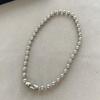 Hip-hop Metal Ball Bead Aesthetic Necklace Fashion Simple Clavicle Chain Women