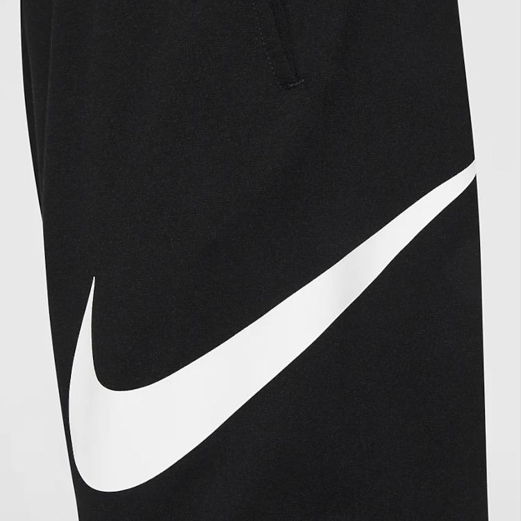 Nike Kids Knitted Sports Pants With Logo And Drawstring Cool Casual Tapered Kids bottoms Black HM4729-010