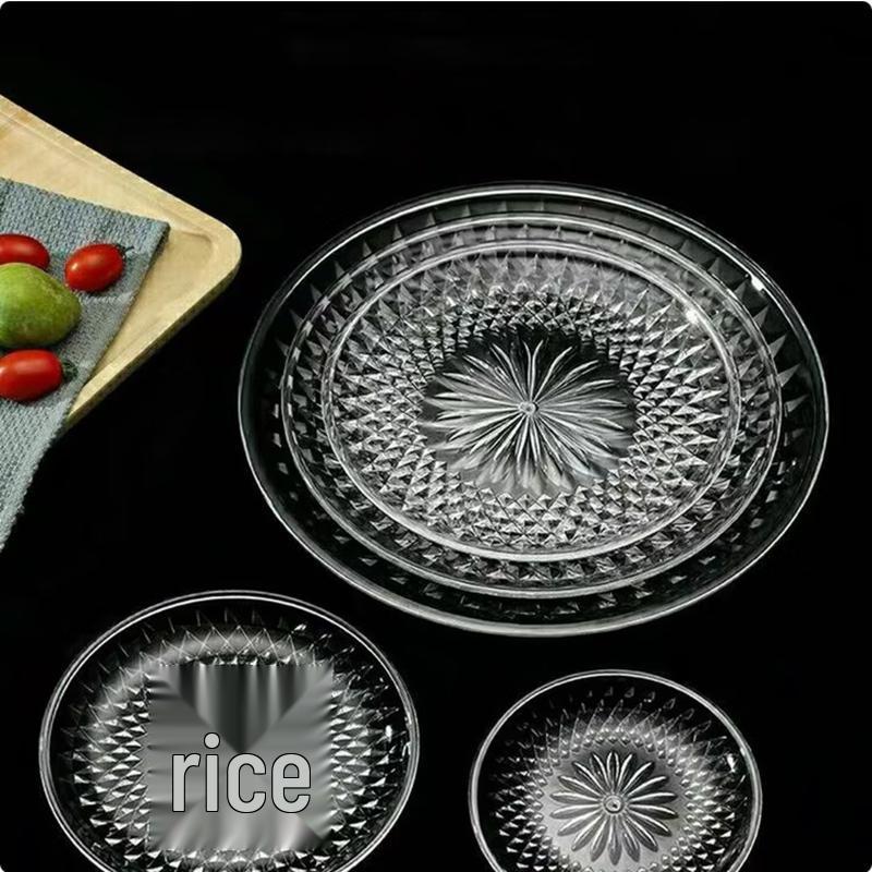 SIFAR Acrylic Fruit & Dessert Platter
