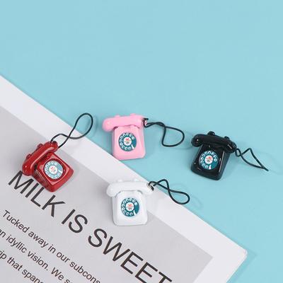 Bebek Evi Dekorasyonu Bebek Kullanımı İçin Retro Telefon Minyatür Telefon Çocuk Oyuncakları