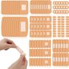 100 Pcs First Aid Waterproof Wound Plaster Medical Anti-Bacteria Band Aid for Home Travel First Aid Kit Emergency Kits