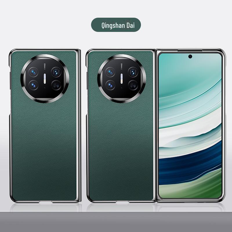 Huawei Mate X5 Leather Texture Folding Screen Case – Anti-Fall, All-Inclusive Protection