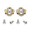 Bicycle Pedal Cleats Adapter Converter Clipless Eggbeater Mallet Mountain Bike Locking Pedal Metal Crank Cleats Screw Set