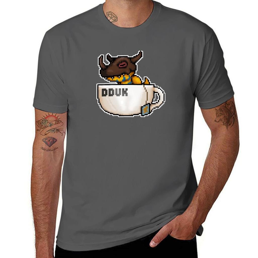 Dduk Mascot Shirt Tshirt Breathable Gym Short Sleeve Tshirt