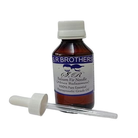 

S.R Brothers Balsam Fir Needle (Abies balsamea) Pure & Natural Therapeutic Grade Essential Oil Plastic with Dropper 10 ml