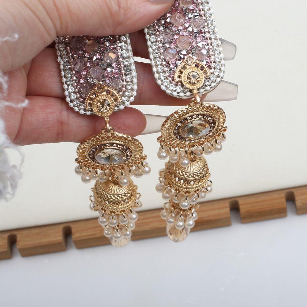 Elegant Chinese Style Tassel Hairpin Vintage Tassel Side Clip Ethnic Style Hair Clip  Wedding