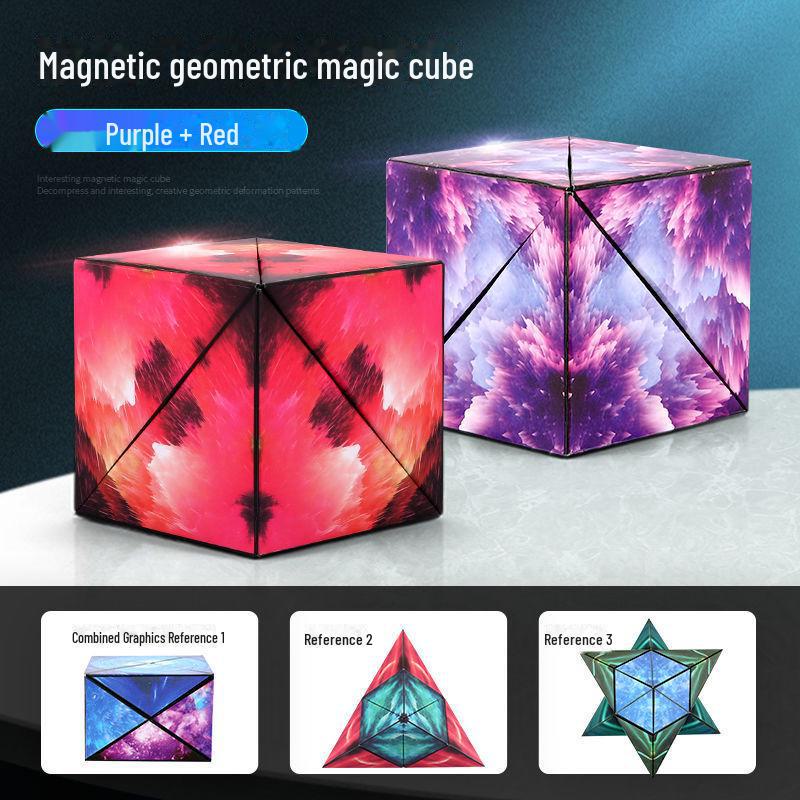 3D Magnetic Logic Cube: Innovative Children's Educational Toy