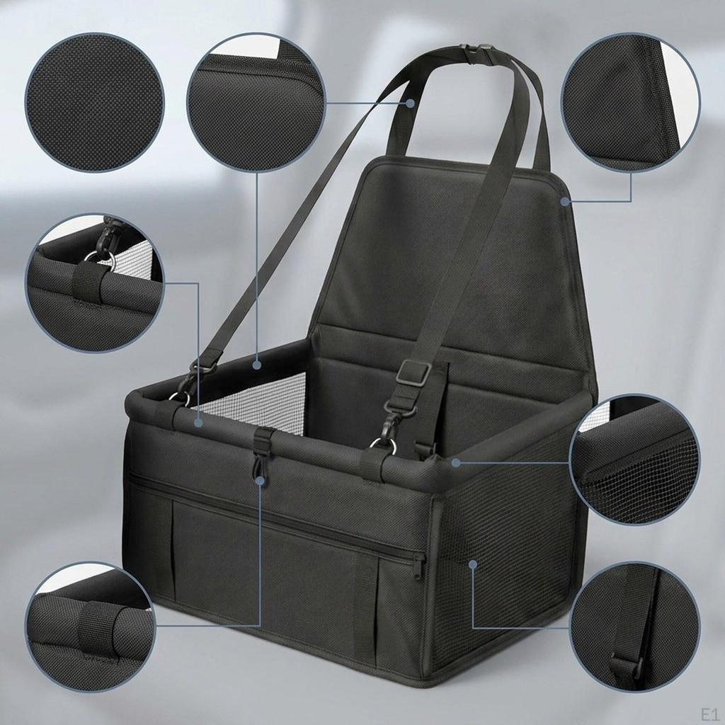 Pet Dog Car Portable Seat Waterproof Puppy Carrier for Cats Small Dogs