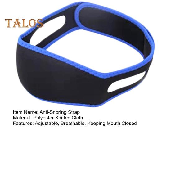 1/2 Stück Anti-Schnarch-Kinnriemen, verstellbar, atmungsaktiv, hält den Mund geschlossen, universelle Schlafhilfe für Männer und Frauen, Anti-Schnarch-Kieferriemen, Atemkorrektur