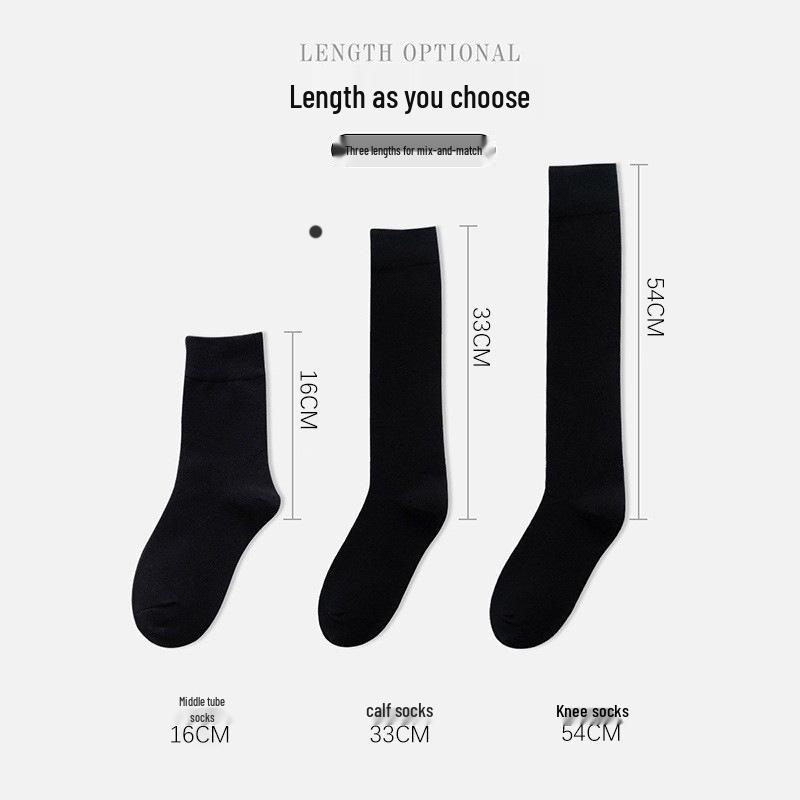 Damen Schlankmachende Samt Overknee-Strümpfe, Frühling/Sommer JK-Stil, Dünne Waden-Drucksocken für Schöne Beine.