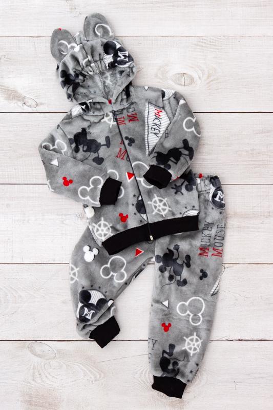 Baby Set (boys) – Fleece Outfit, Cute Hood Ears, Comfortable, Winter 5031-035-4 HC