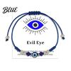 Evil Eye Bracelet String Adjustable Braided Rope Good Luck Amulet