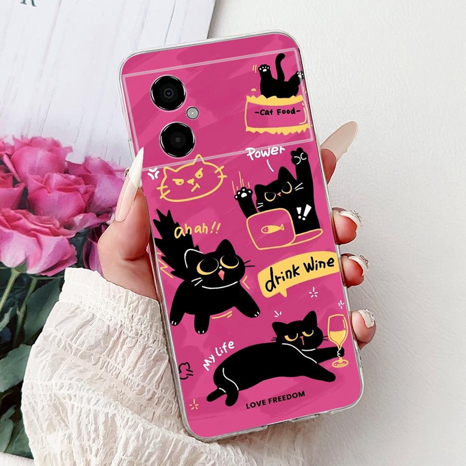 For Xiaomi Poco M4 5G Case New Luxury Painted Cover Liqiud Silicone Phone Case For Xiaomi Poco M4 Pro 4G PocoM4 Pro 5G Soft Bags
